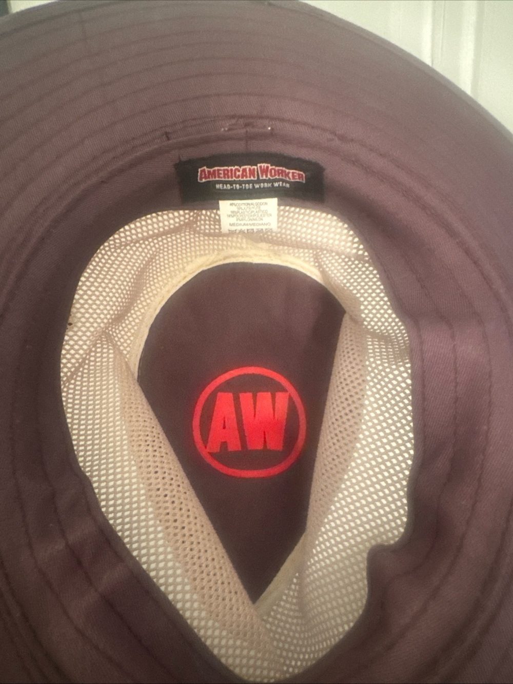 vintage american worker hat - Picture 7 of 7